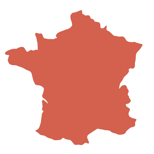 frankreich-karte-rot