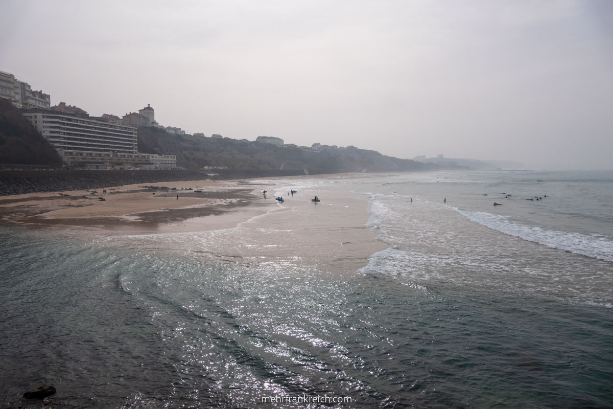 Cote des Basque Strand Biarritz