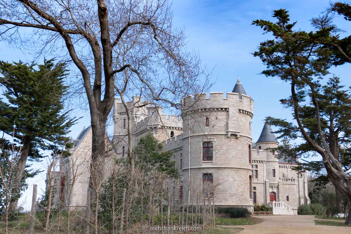 Hendaye-Chateau Abbadie Baskenland