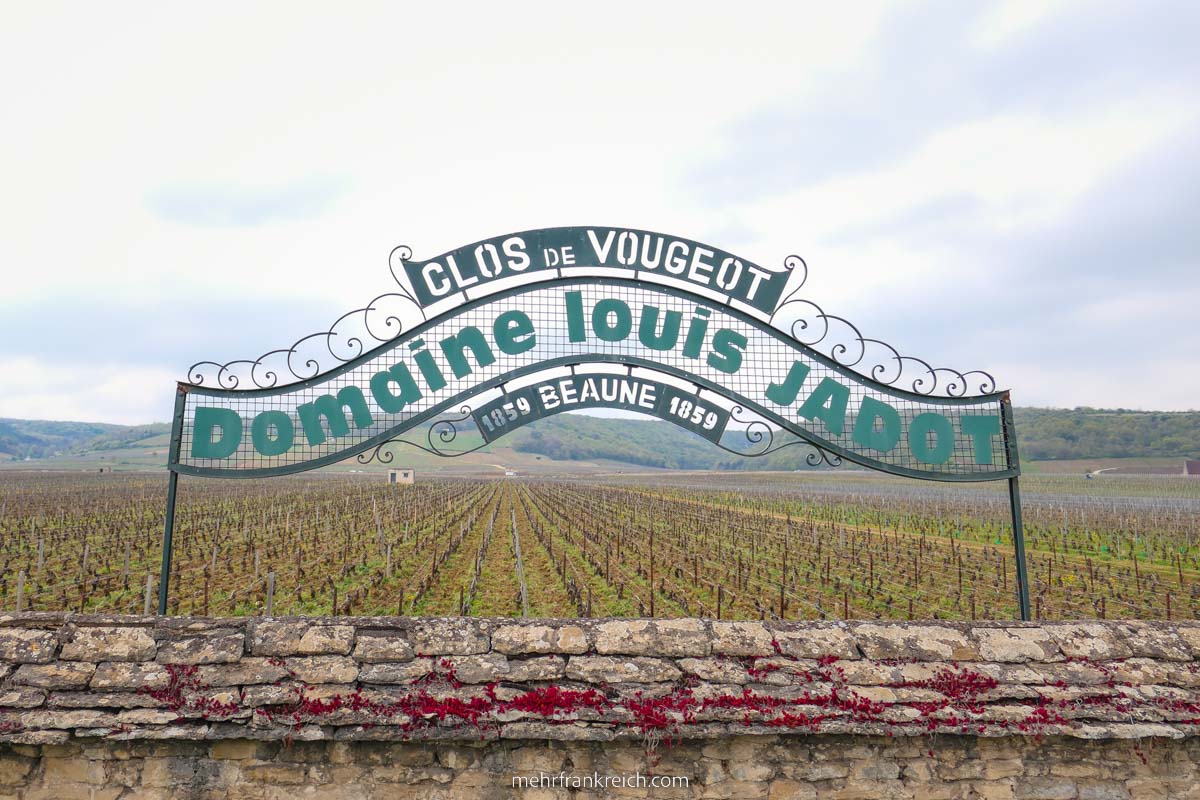 Weinstrasse Route Grands Crus Clos Vougeot