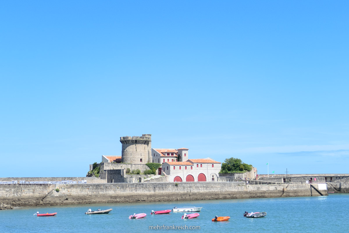 Die Festung von Socoa bei Saint-Jean-de-Luz im französischen Baskenland