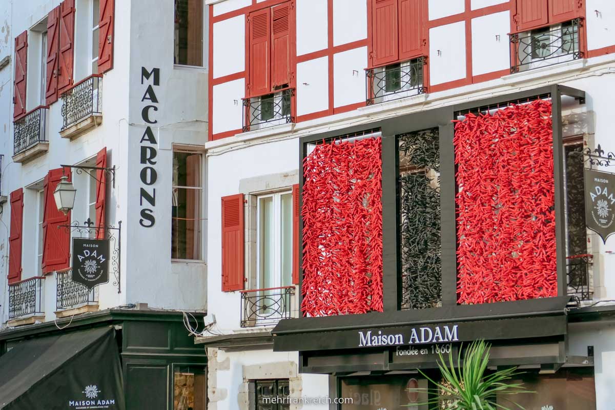 Macarons bei Maison Adam in Saint-Jean-de-Luz