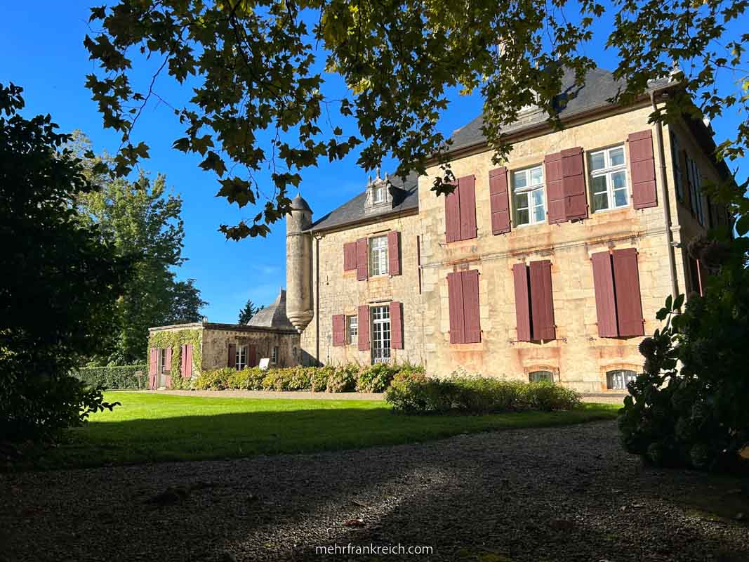 Garten Chateau d'Urtubie