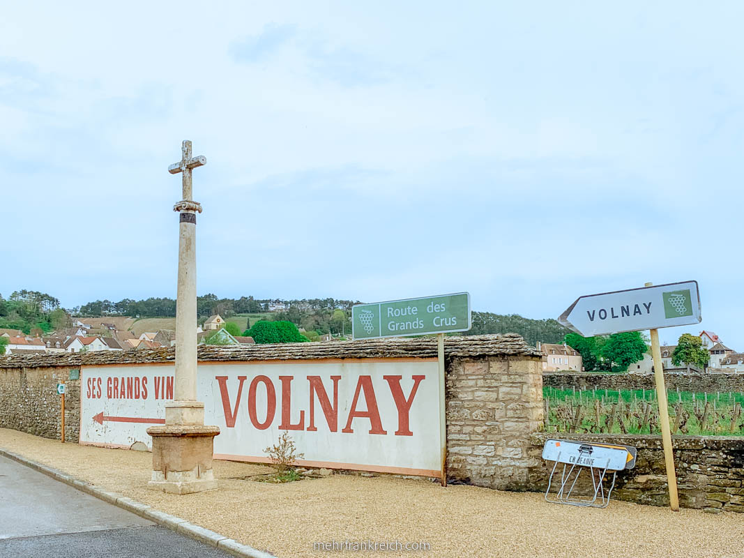Route de Grands Crus Weinstrasse Frankreich Volnay
