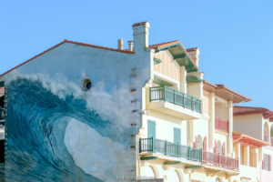 Hossegor Strand Mur Vague