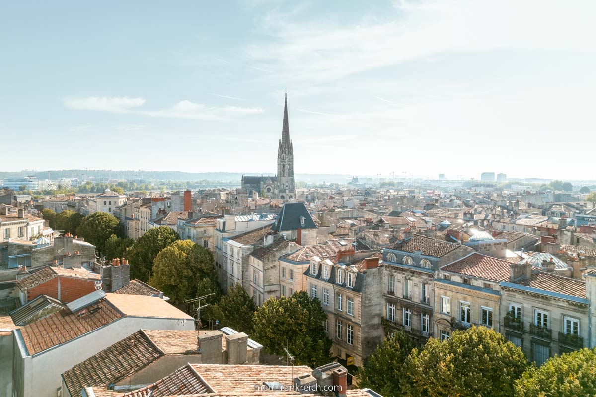 Bordeaux Sehenswürdigkeiten Ausblick Tour Pey Berland