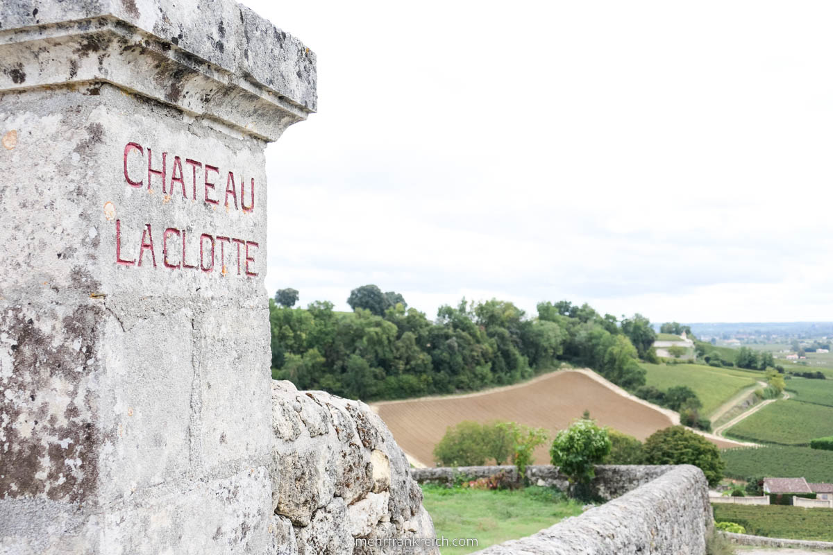 Chateau La Clotte Saint Emilion Frankreich