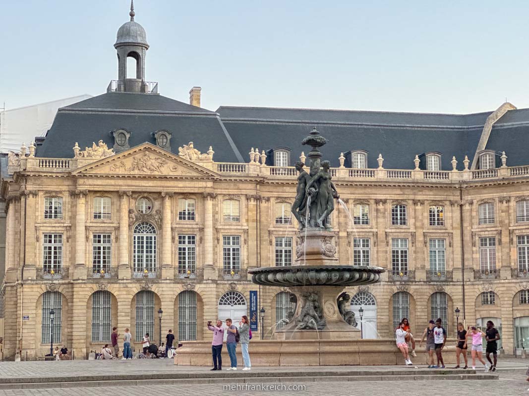 Place de la Bourse Bordeaux Frankreich