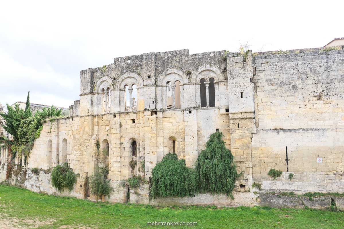 Stadtmauer Saint Emilion Bordeaux_