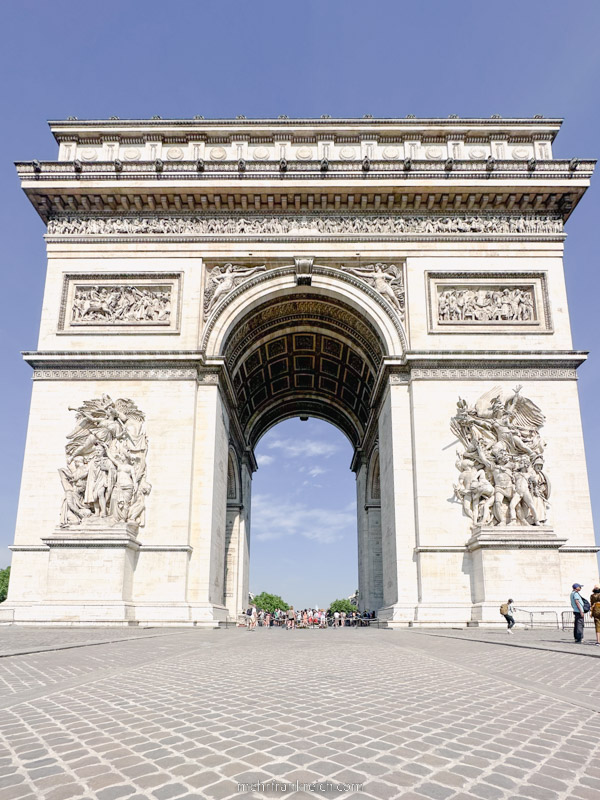 Triumphbogen Sehenswürdigkeiten Paris