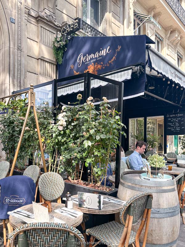 Paris Cafe Saint Germain