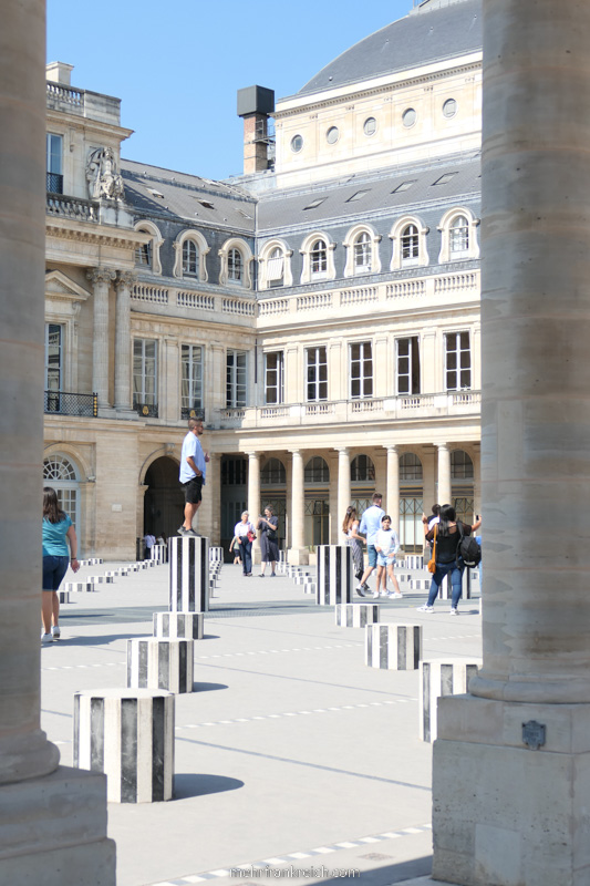 Paris Palais Royal Säulen