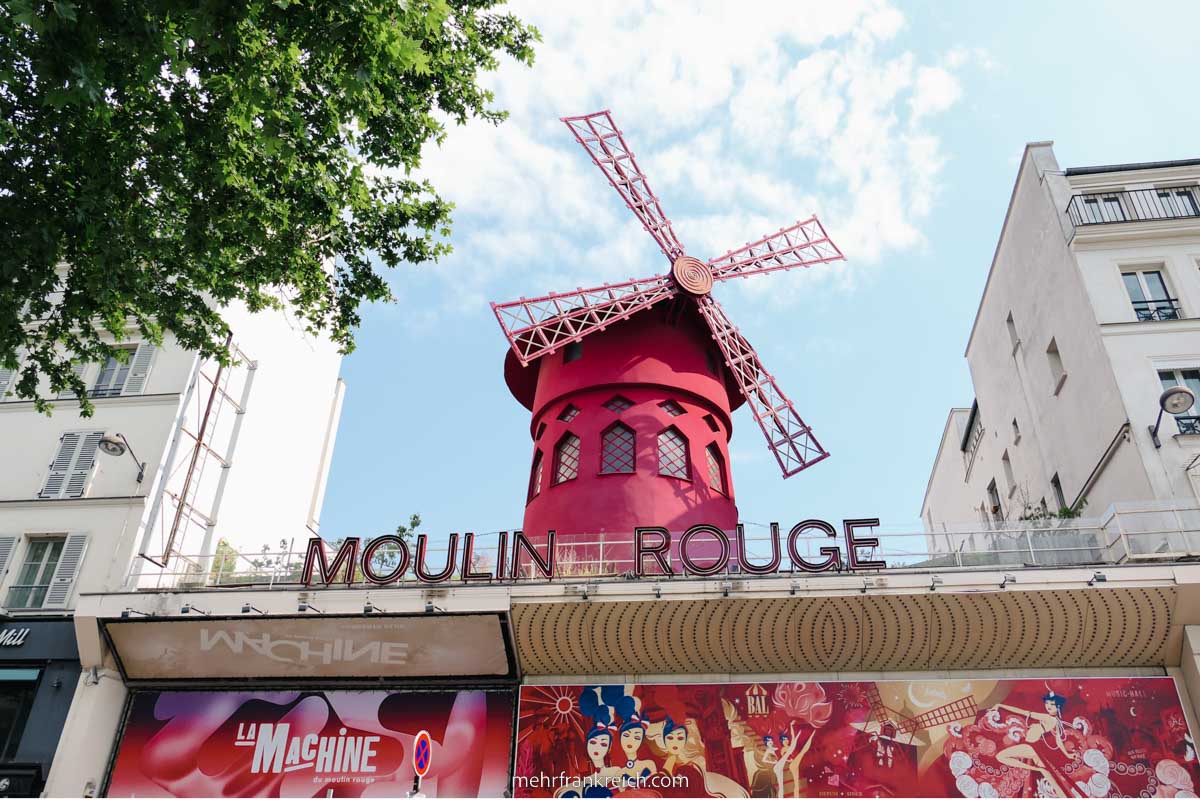 Paris Sehenswürdigkeiten Moulin Rouge