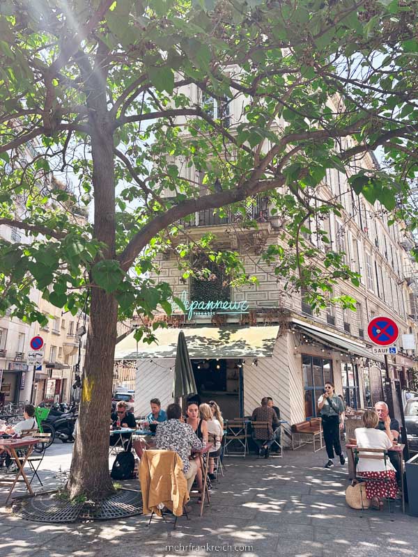 Paris SoPi Straßencafé