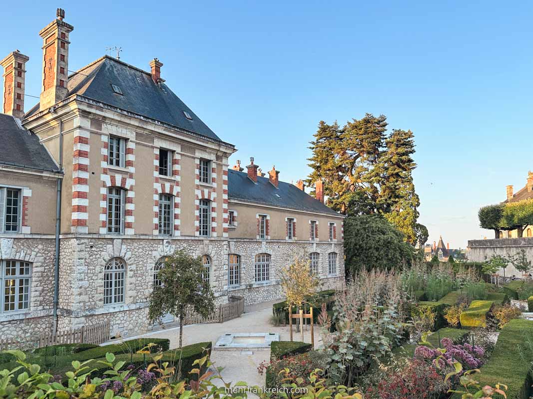 Blois Frankreich Gärten