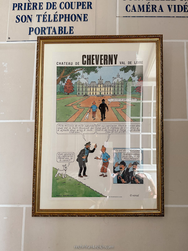 Cheverny TinTin Schloss