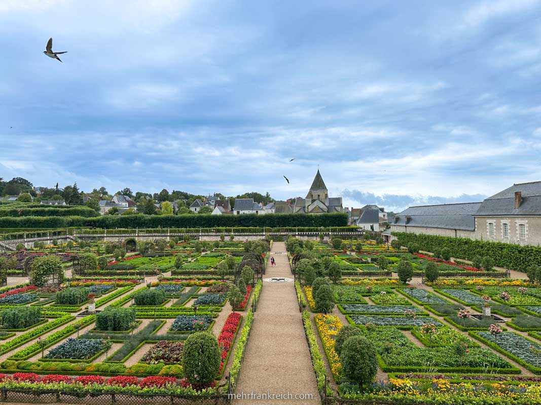 Gärten Chateau Villandry Loire
