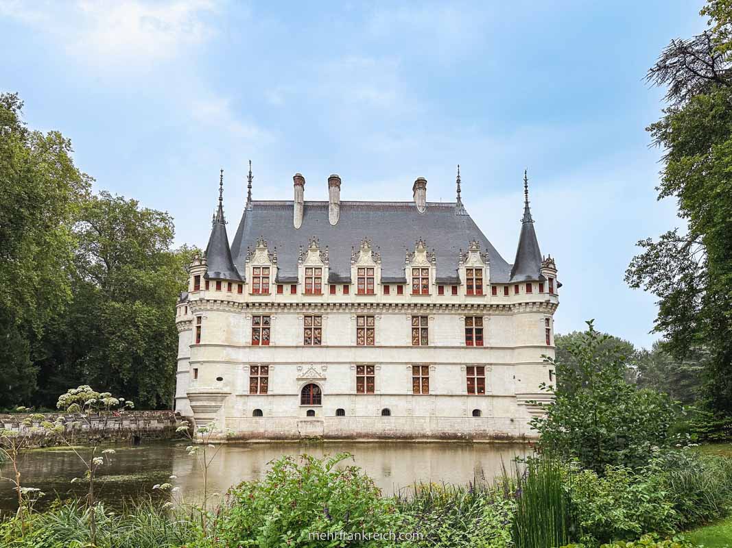 Loire Schlösser Azay Le Rideau