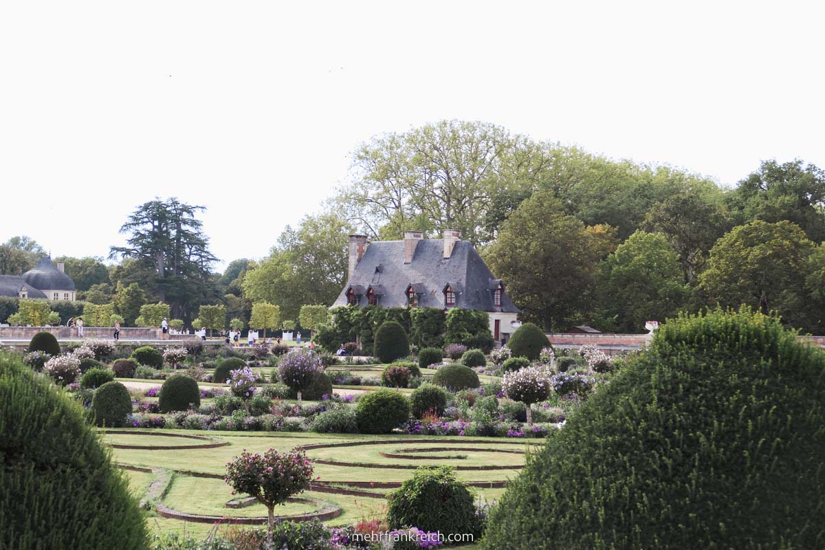 Loire Schloss Chenonceau Gärten