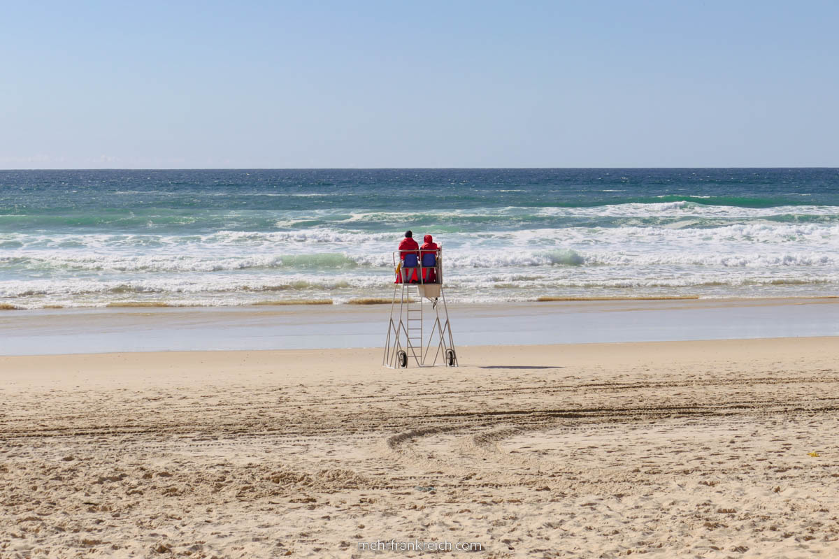 Lifeguards schönsten Strände Atlantikküste