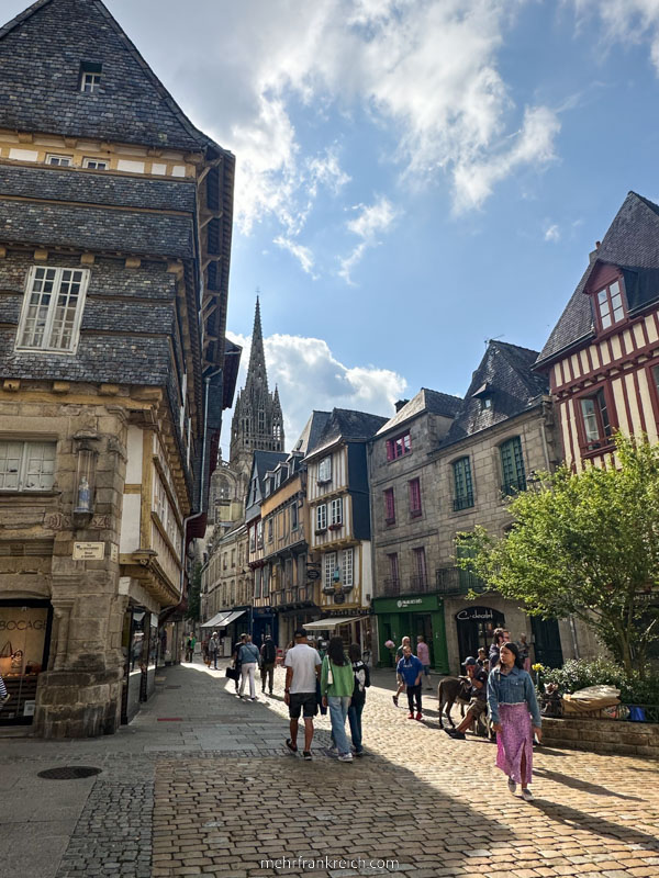 Altstadt Quimper Bretagne Frankreich