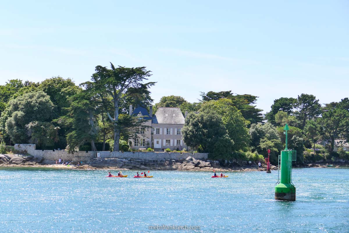 Benodet Kajak fahren Bretagne Frankreich