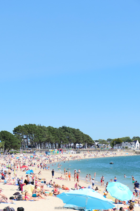 Benodet Strand Bretagne Frankreich