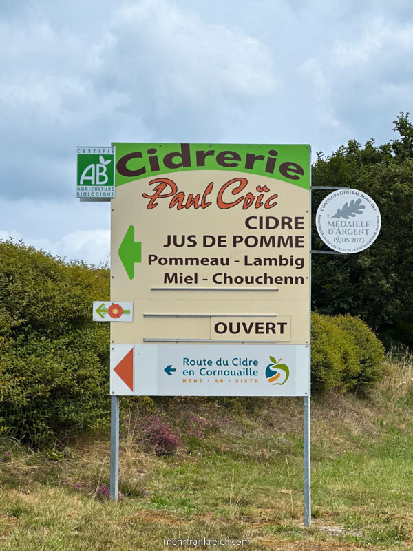 Cidre Bretagne Paul Coic