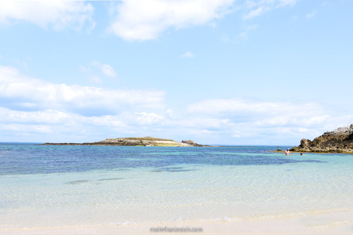 Iles de Glenan Bretagne Strand