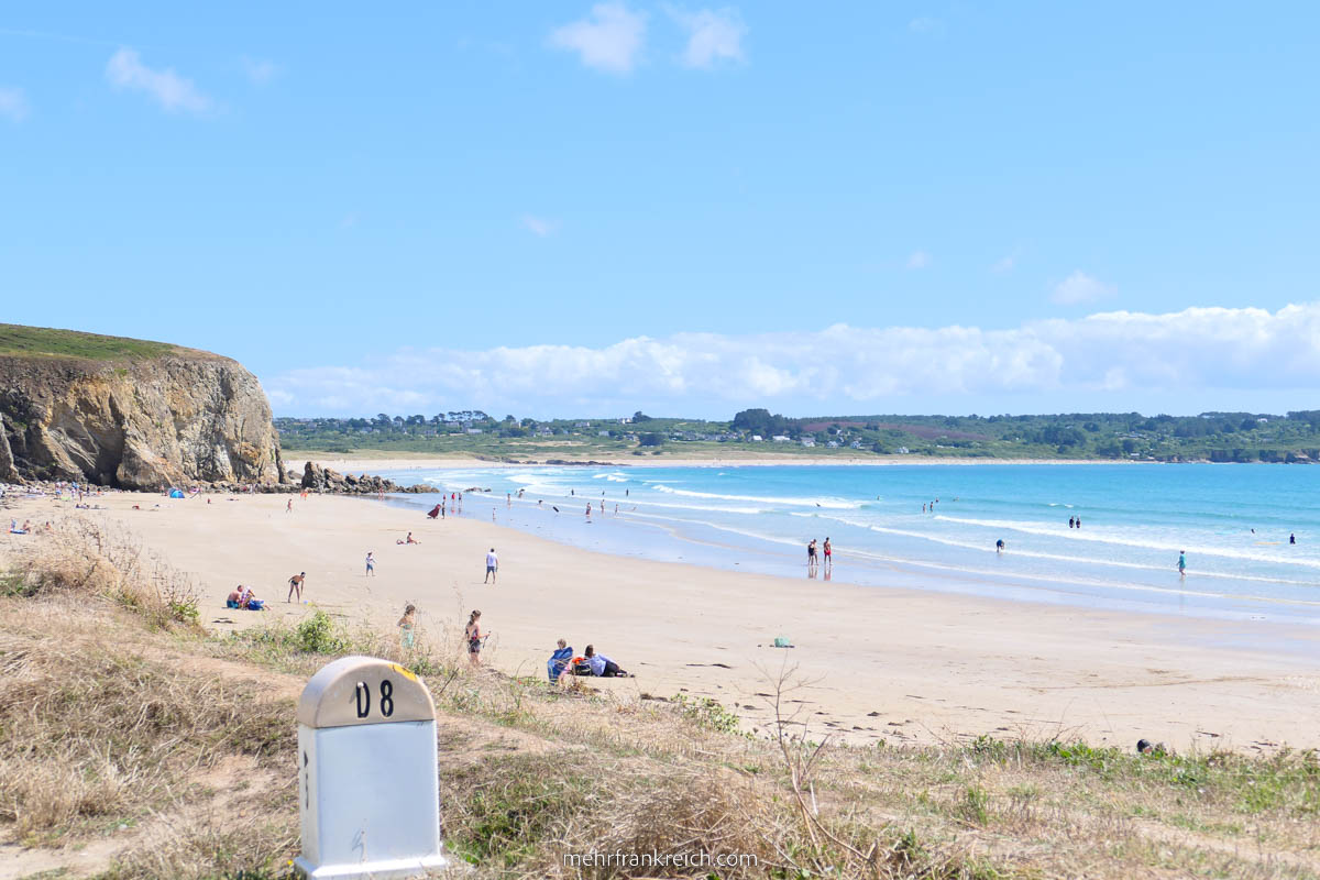 Plage Kerloc'h Crozon Halbinsel