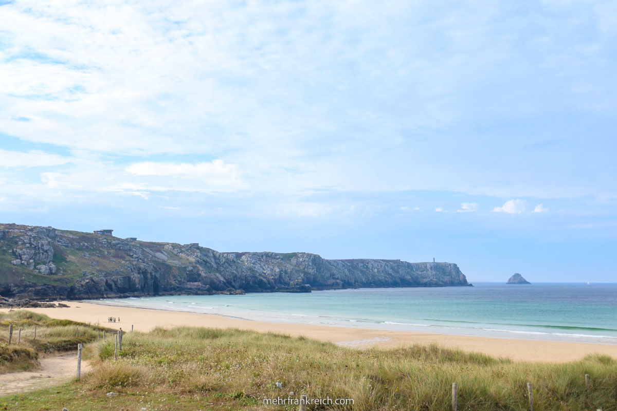 Plage Pen Hat Crozon Halbinsel Bretagne