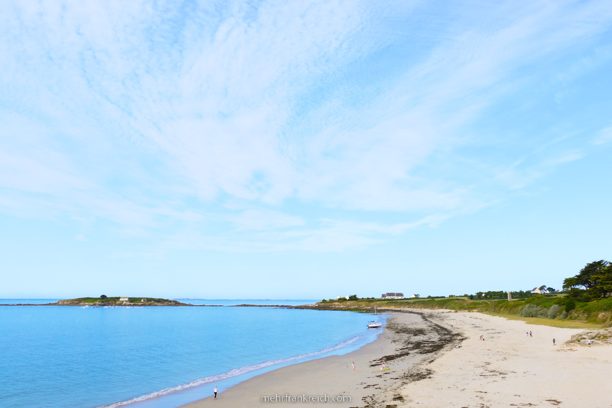 Plage Tahiti Bretagne Frankreich