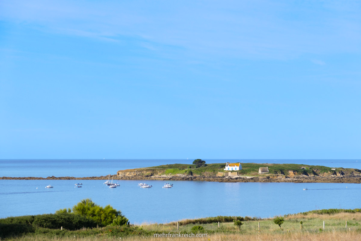 Plage Tahiti Insel Bretagne Frankreich