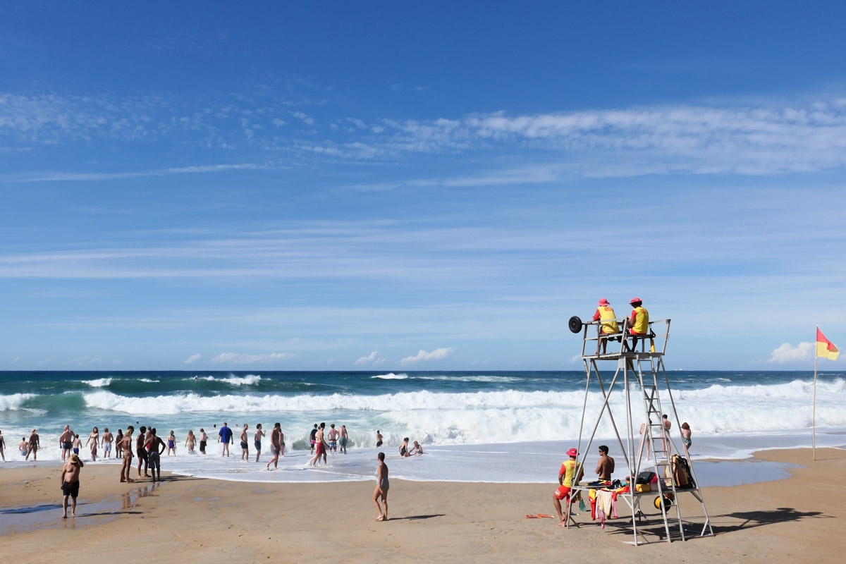 Rettungsschwimmer Grande Plage Biarritz