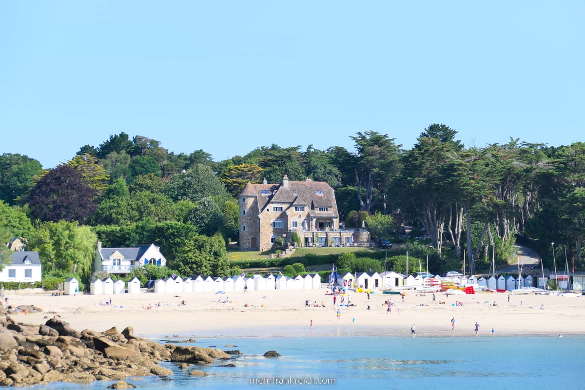 Strand Port Manec'h Bretagne Frankreich